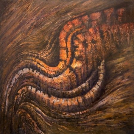 Crust  100 x100 cms $1000